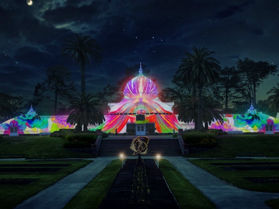 Lightshow To Illuminate Conservatory Of Flowers For Summer Of Love