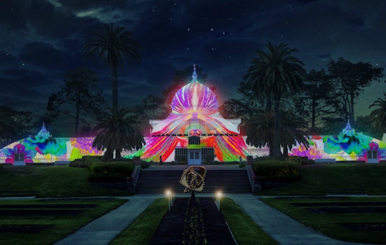 Lightshow To Illuminate Conservatory Of Flowers For Summer Of Love