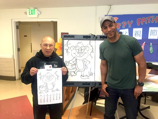 'Bob's Burgers' Illustrator Teaches Cartooning To North Beach Seniors