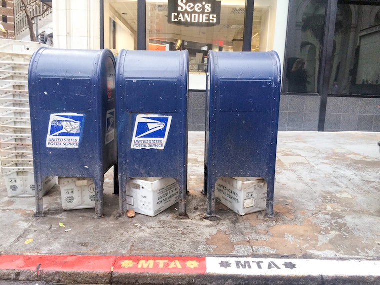 US Postal Service Removed Nearly 40 Mailboxes Last Month