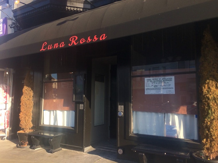 New Japanese Restaurant Planned For Former 'Luna Rossa' Location
