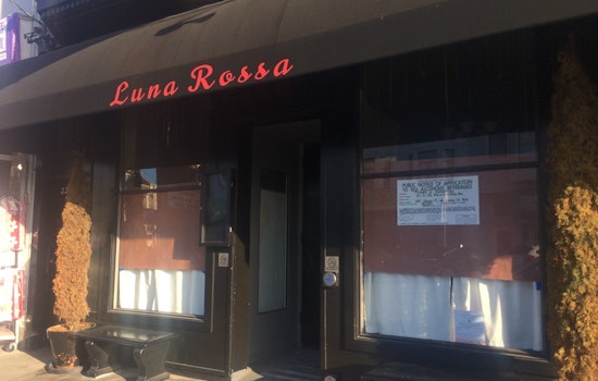 New Japanese Restaurant Planned For Former 'Luna Rossa' Location