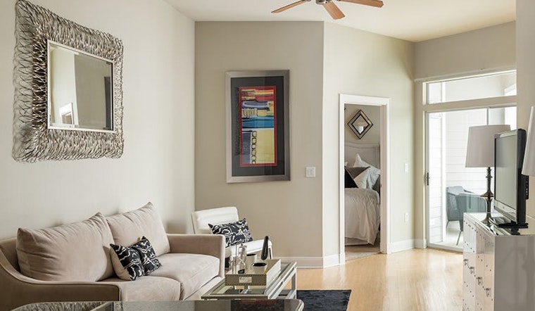What will $1,100 rent you in Astrodome Area, right now?