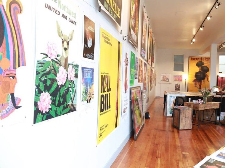 'Real Old Paper Gallery' Brings Vintage Poster Art To North Beach