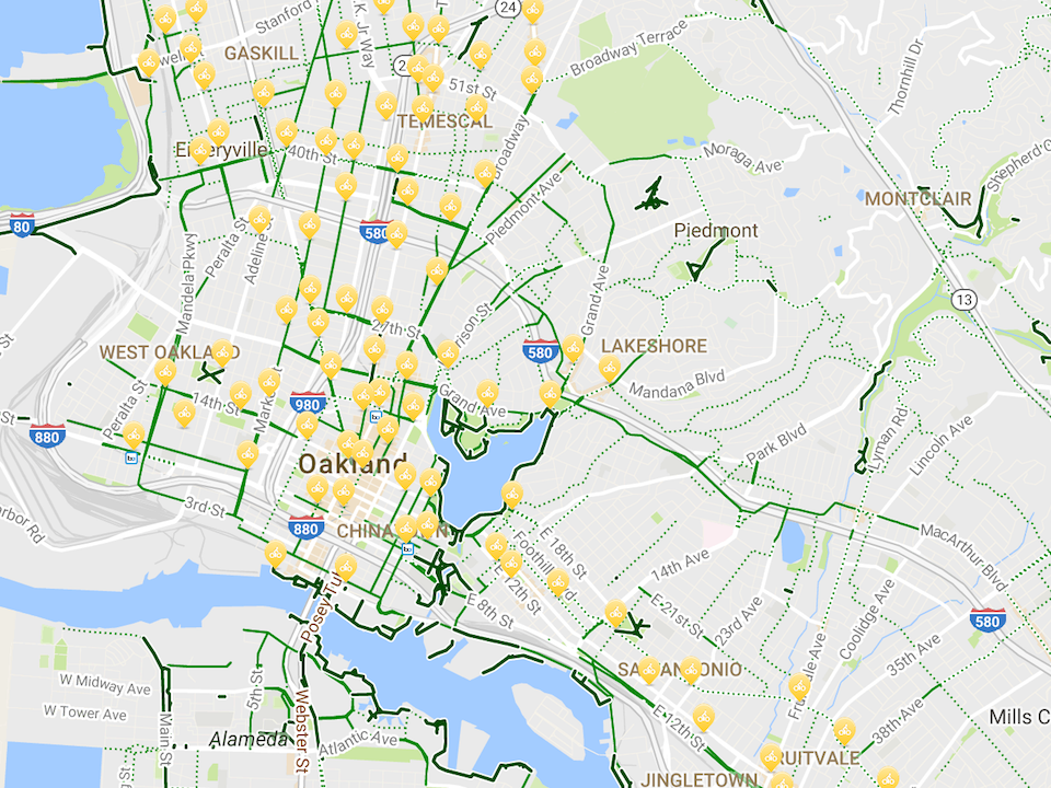 Ford store gobike map