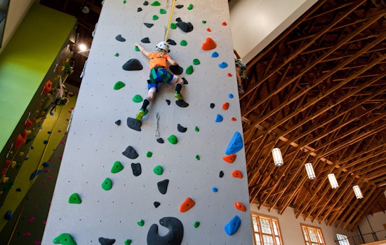 1st Public Rock Climbing Wall Unveiled At Renovated Glen Canyon Rec Center