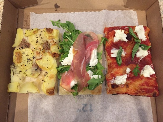 Score Roman-Style Pizza Al Taglio At Rittenhouse's New 'Rione'