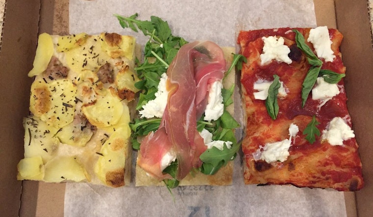 Score Roman-Style Pizza Al Taglio At Rittenhouse's New 'Rione'