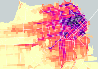Study: Lyft And Uber Rides Concentrated In SoMa, Downtown
