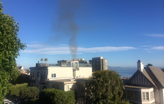 SFPD Extinguishes Outdoor Fire Near Ft. Mason