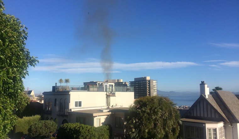 SFPD Extinguishes Outdoor Fire Near Ft. Mason
