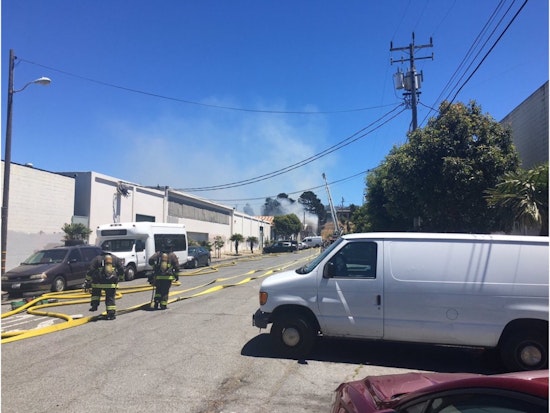 SFFD Lifts Shelter In Place Order After 4-Alarm Bayview Warehouse Fire