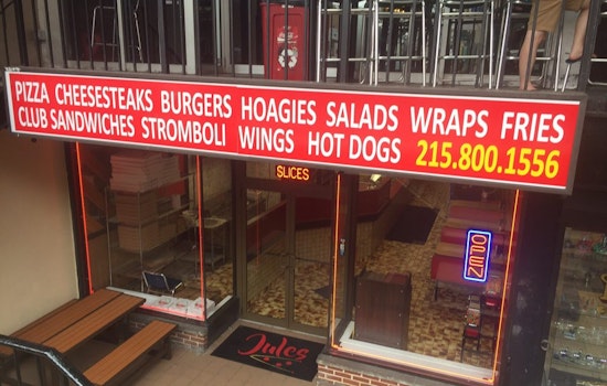 Score Cheesesteaks And More At Society Hill's New 'Jules Pizza & Grill'