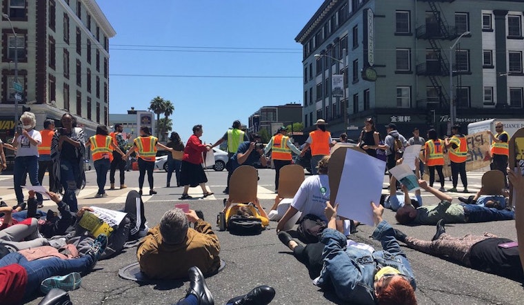Motorcyclist In Custody After Allegedly Attempting To Run Over Trumpcare Protestors [Updated]