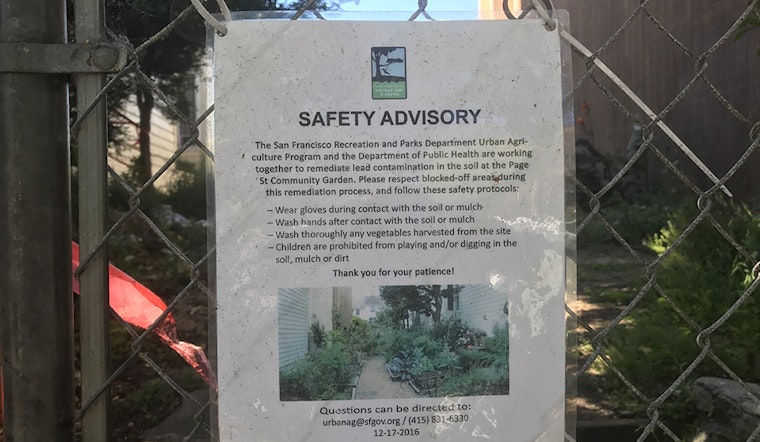 City Addresses Lead Contamination At Hayes Valley Community Garden