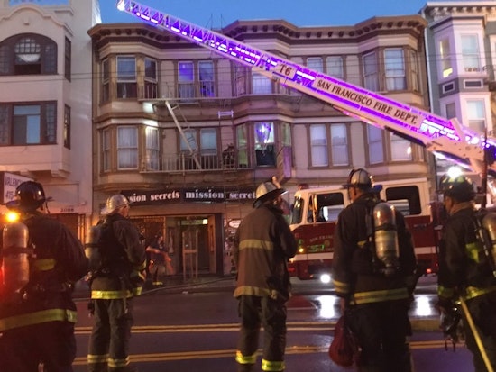 3 Displaced After Early-Morning Mission Fire