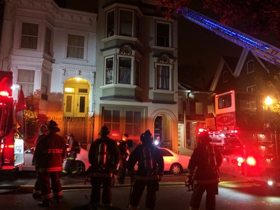 Early-Morning Mission Fire Displaces 3, No Injuries