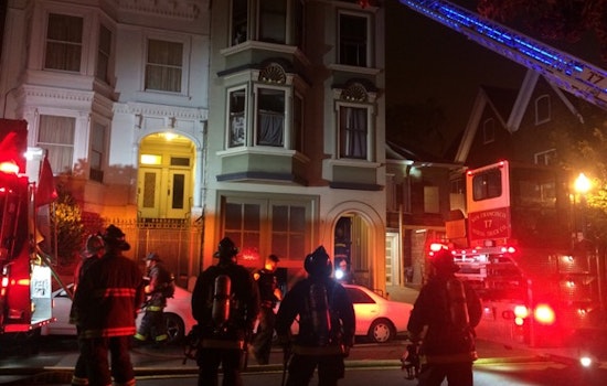 Early-Morning Mission Fire Displaces 3, No Injuries