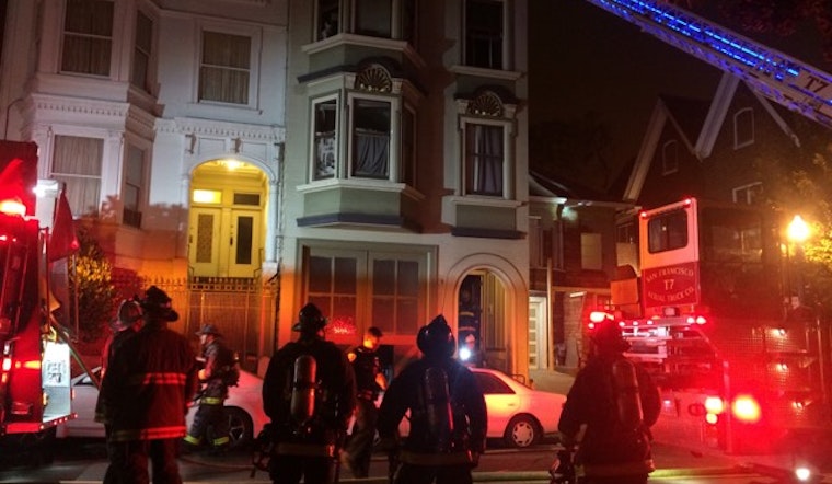 Early-Morning Mission Fire Displaces 3, No Injuries