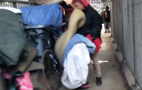 Encampment Makes 'Hairball' Bike Path Unsafe, Cyclists Say