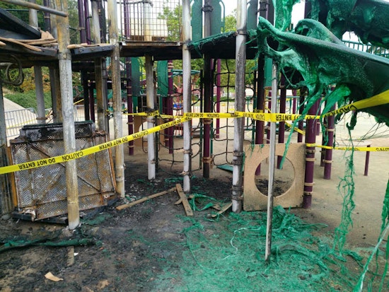 Koret Playground Fire Fundraiser In Full Swing