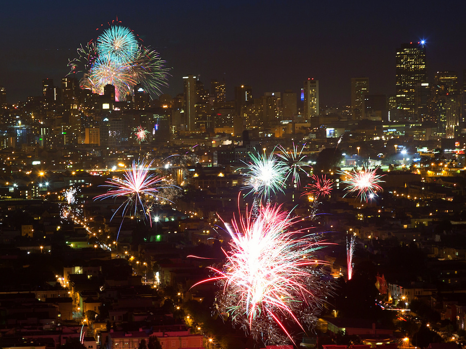 Where To Watch July 4th Fireworks In San Francisco & Oakland
