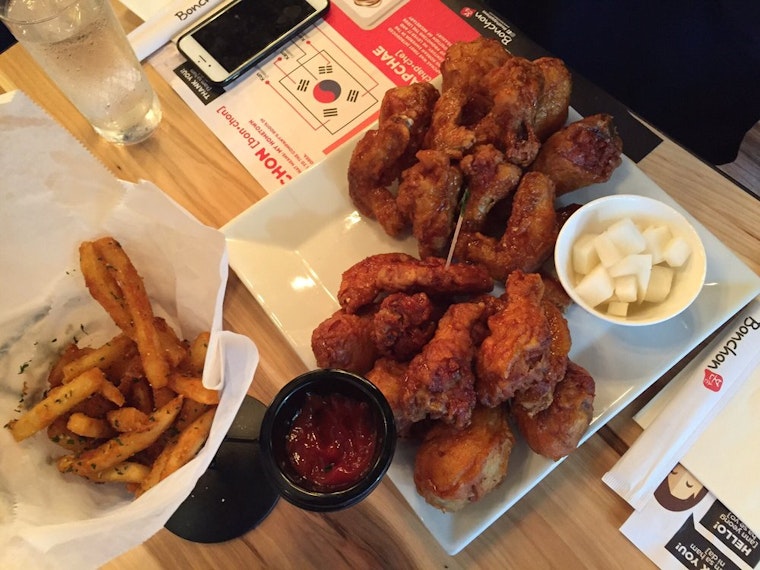 Get Korean Fried Chicken And More At Chinatown's New 'Bonchon Chicken' Location