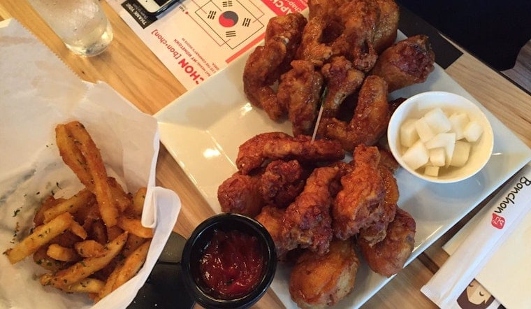 Get Korean Fried Chicken And More At Chinatown's New 'Bonchon Chicken' Location