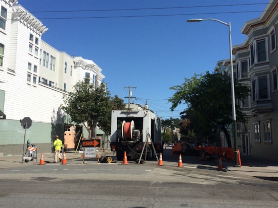 Upper Haight construction update: street closure and 24-hour work at Haight and Cole