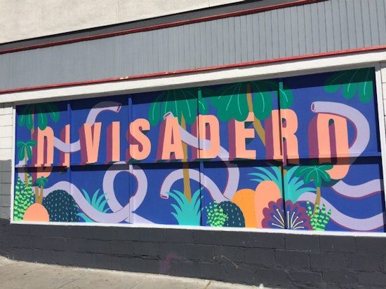 With another mural, local artists continue a collective reboot of Divisadero's Touchless Car Wash