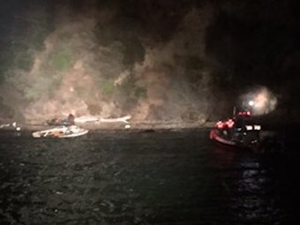 SFFD Saves Man In Late-Night Treasure Island Cliff Rescue
