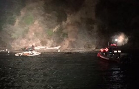 SFFD Saves Man In Late-Night Treasure Island Cliff Rescue