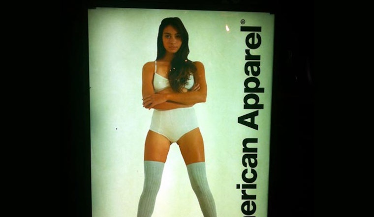 Eternal Sunshine of the Spotless American Apparel Ad