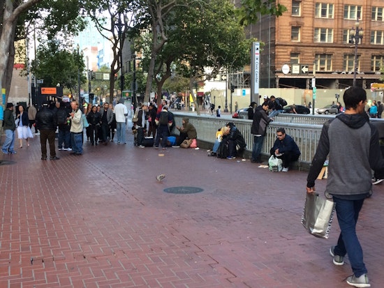 Citing Public Safety, City Orders Civic Center BART Entrances Cleaned