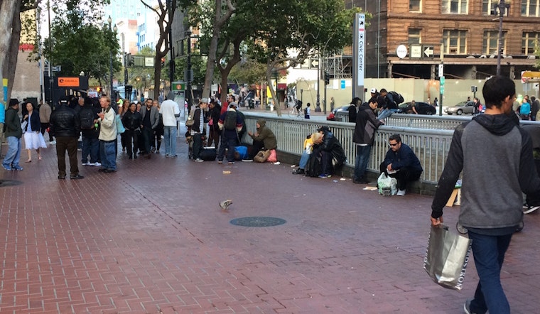 Citing Public Safety, City Orders Civic Center BART Entrances Cleaned