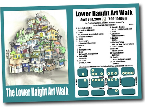 Lower Haight Art Walk Next Friday, April 2nd