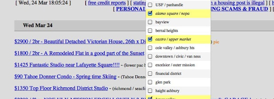 Craigslist Adds Multi-Neighborhood Search (But You Really ...