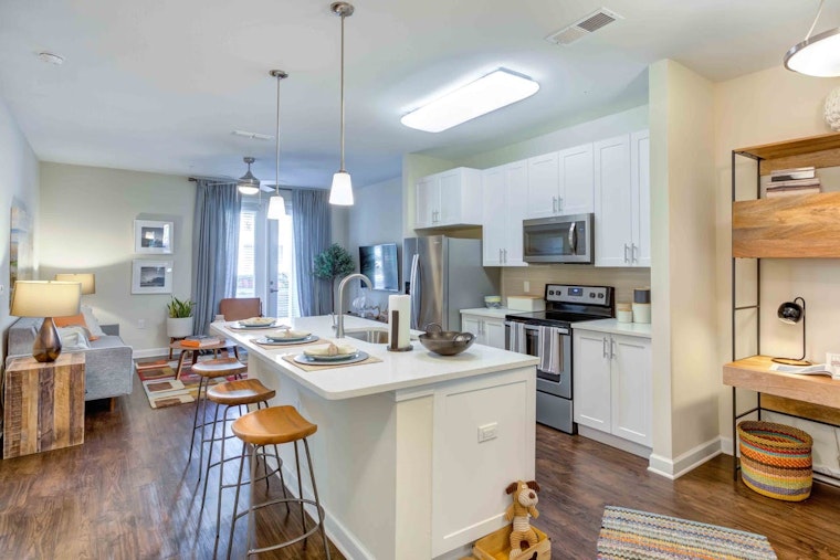 What will $1,100 rent you in Deerwood, today?