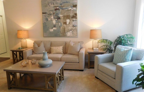 What will $1,100 rent you in Tampa Palms, right now?