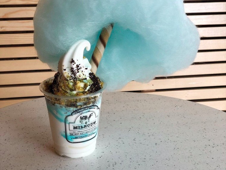 Korean dessert cafe Milkcow makes Pasadena debut, with honeycomb soft serve and more