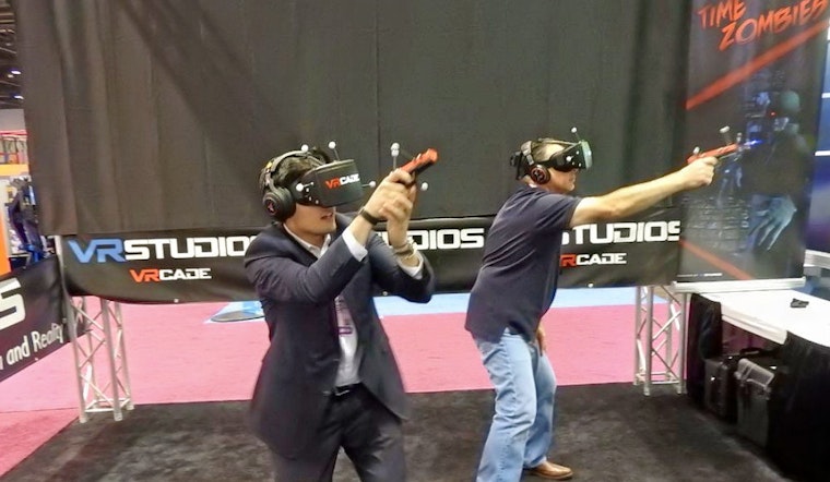 New Downtown Arcade 'Escape To Virtual Reality' Opens Its Doors
