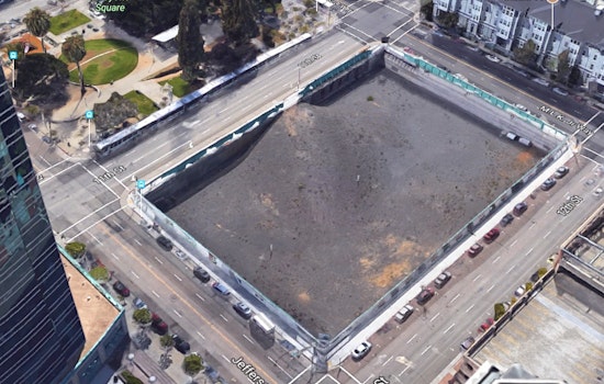 After Years Of Delay, 24-Story Tower Rises From Downtown Pit