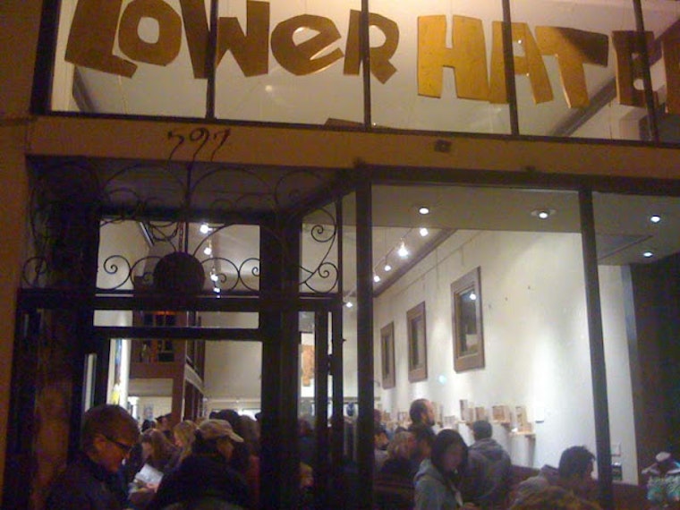 Opening Reception at Lower Haters Tonight