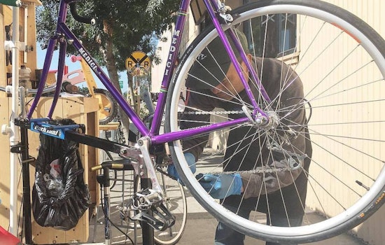 Pop-Up Bike Repair Shop 'Color Wheel' Opens In West Oakland