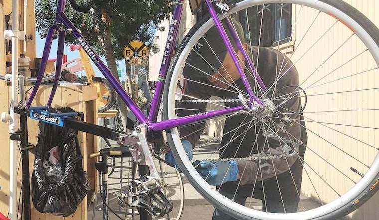 Pop-Up Bike Repair Shop 'Color Wheel' Opens In West Oakland