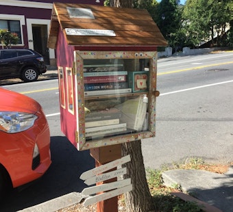 'Little Free Library' Appears On 17th St. In Corona Heights