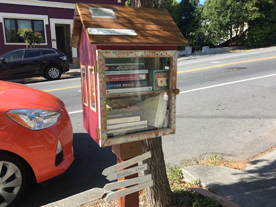 'Little Free Library' Appears On 17th St. In Corona Heights