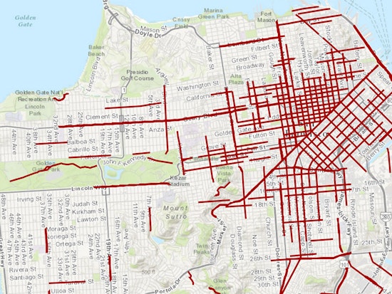 To Aid 'Vision Zero,' City Releases New High-Injury Network Map