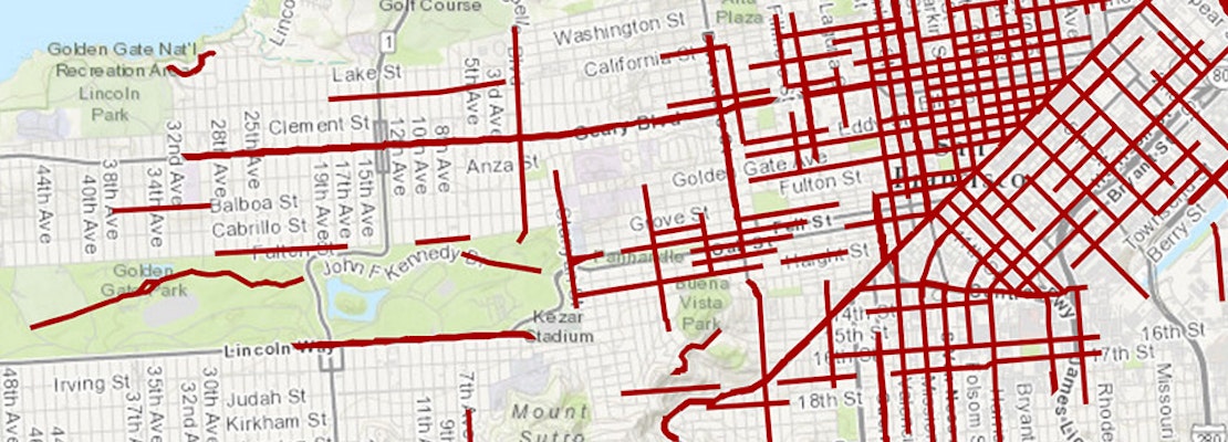 To Aid 'Vision Zero,' City Releases New High-Injury Network Map