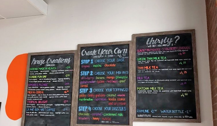 Score Ice Cream And More At Congress Park's New 'Milkroll Rolled Ice Cream'